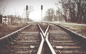 Развилка на железной дороге