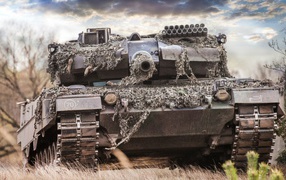 German tank Leopard 2A6M