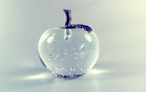 Флакон из стекла в форме яблока