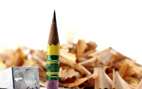 Сточенный до предела карандаш