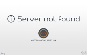 Перезагрузка после ошибки поиска сервера