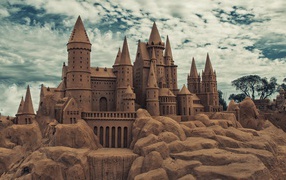 Замок из песка