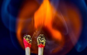 So burn matches