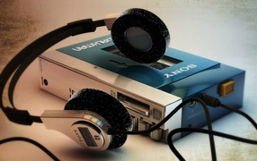 The cassette audio player