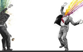 Взрыв сознания в виде радуги