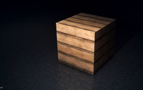 Деревянный куб, Minecraft