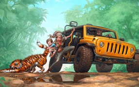 Случай на сафари