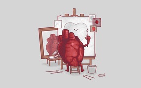 Сердце рисует автопортрет