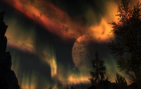 Полярное сияние в чужом небе