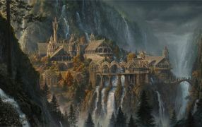 Сказочный монастырь из книги