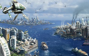 Заводы в городе будущего