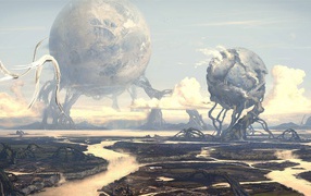 Фантастические деревья в чужом мире