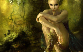 Лесная фея с когтями