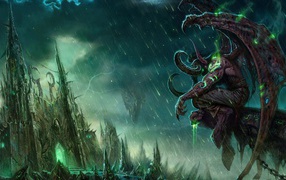 Горгулья под кислотным дождем