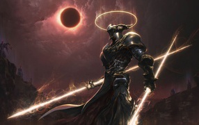 Рыцарь преисподней во время затмения