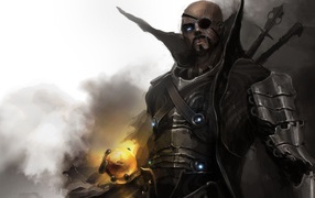 Маг из Мстителей,  фэнтези арт