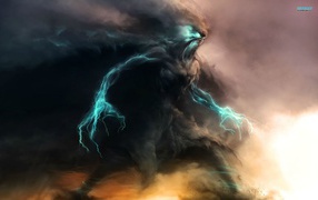 Монстр из дыма и молний