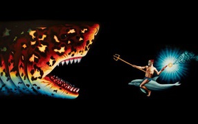 Нептун против акулы