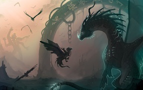 Всадник на маленьком драконе