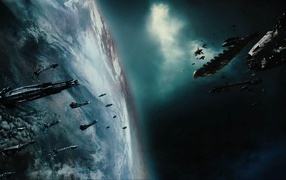 Флот защитников и флот захватчиков