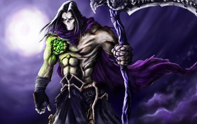 Кислотный герой с косой