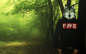 Человек с головой волка