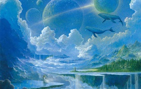 Мир в котором киты летают в небе