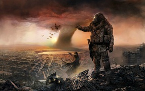 Торнадо в постапокалиптическом мире