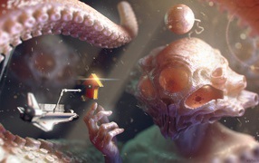 Очень большой инопланетянин