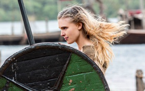 Viking girl warrior