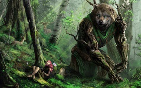 Волк хранитель леса