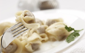 Вилка для пельменей