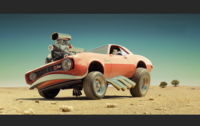 Кривой автомобиль