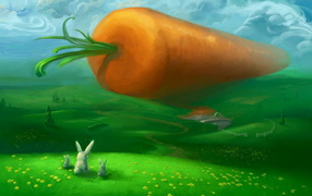 Гигантская морковь