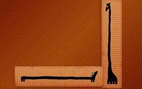 Низкий длинный и высокий длинный