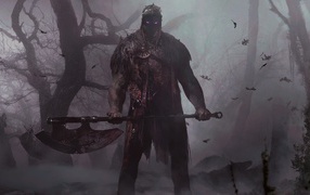 Воин с топором в игре Magic The Gathering