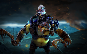 Алхимик на орке из игры Dota 2
