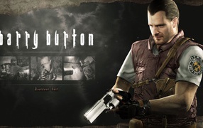 Барри Бартон из игры Resident Evil HD Remaster