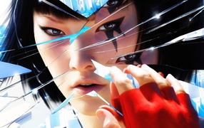 Разбитое зеркало в игре Mirror's Edge