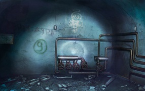 Подвал в игре в игре Бесконечное лето