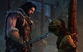 Персонаж игры Middle-earth Shadow of Mordor с орком