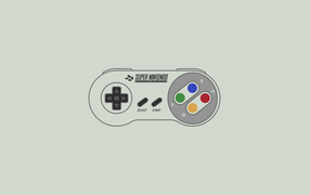 Пульт от игры Супер Nintendo