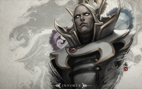 Эльф Инвокер в игре Dota 2