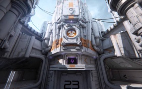 Вход в здание в игре Unreal Engine 4
