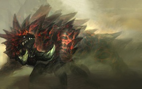 Огненный дракон, игра Monster Hunter