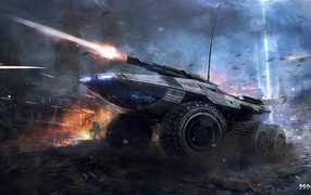 Игра Mass Effect 3 - Mako Lithograph