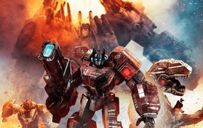 Герои игры Transformers