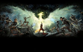 Герои игры Dragon Age Inquisition