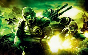 Герои отражают инопланетное вторжение