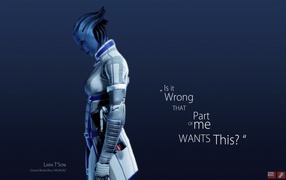 Лиара Тсони, игра Mass Effect 2